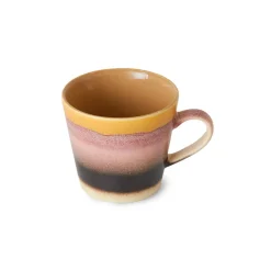 HK Living Mug Cappuccino Sunset 70's - 12 cm x 9,5 cm > Tasses & Mugs