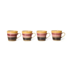 HK Living Mug Cappuccino Sunset 70's - 12 cm x 9,5 cm > Tasses & Mugs