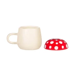 Sélectionné par Fleux Mug Champignon Avec Couvercle - Rouge > Tasses & Mugs