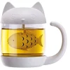Sélectionné par Fleux Mug chat infuseur - H 12 cm > Tasses & Mugs