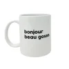 Félicie Aussi Mug en porcelaine - Bonjour Beau Gosse > Fabriqué En France|Vaisselle & Accessoires De Table