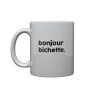 Félicie Aussi Mug en porcelaine - Bonjour Bichette > Fabriqué En France|Vaisselle & Accessoires De Table