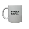 Félicie Aussi Mug en porcelaine - Bonjour Bitches > Fabriqué En France|Vaisselle & Accessoires De Table