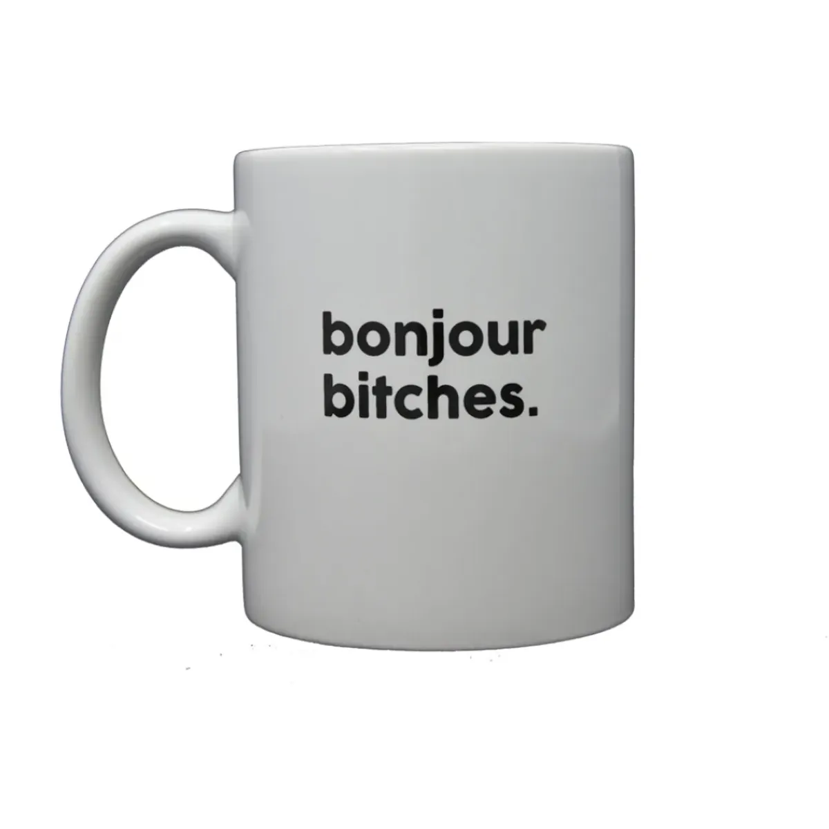Félicie Aussi Mug en porcelaine - Bonjour Bitches > Fabriqué En France|Vaisselle & Accessoires De Table