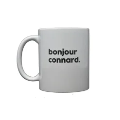 Félicie Aussi Mug en porcelaine - Bonjour Connard > Fabriqué En France|Vaisselle & Accessoires De Table