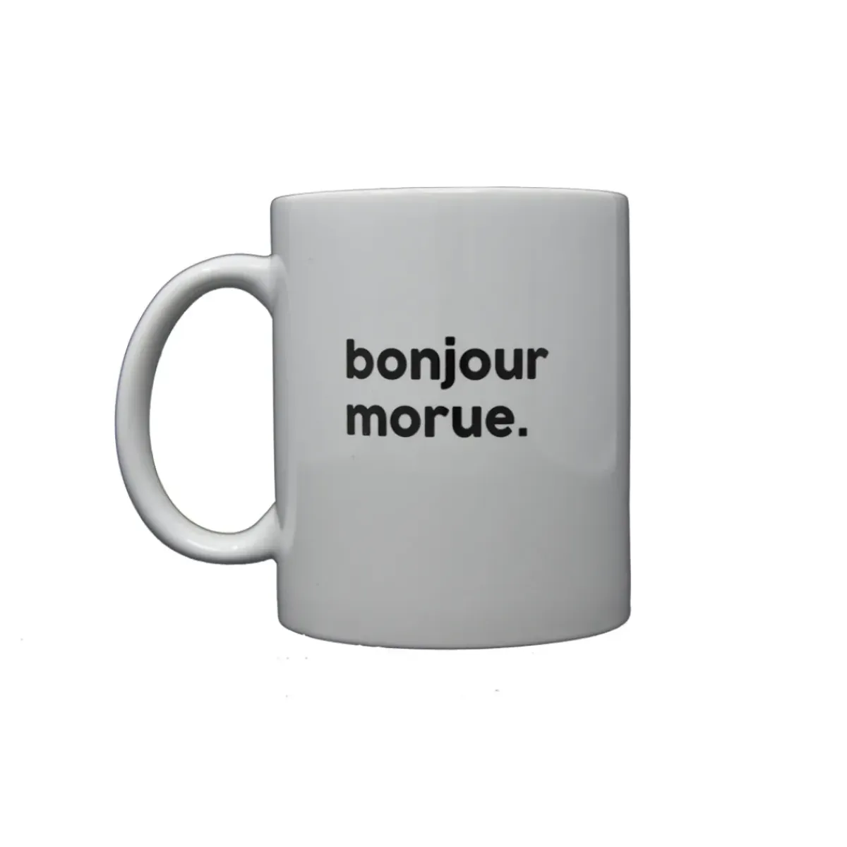 Félicie Aussi Mug en porcelaine - Bonjour Morue > Fabriqué En France|Vaisselle & Accessoires De Table