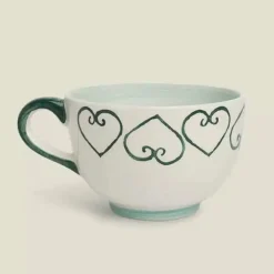 Sélectionné par Fleux Mug Feel l'amour - Vert/Baby Blue - Ø 16 x 8 cm > Fabriqué En Europe|Tasses & Mugs