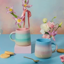 Sélectionné par Fleux Mug Pastel Ombre Rose/Vert > Tasses & Mugs