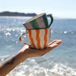 Sélectionné par Fleux Mug wavy - 8.6 cm > Tasses & Mugs