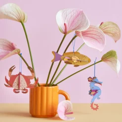 Studio Roof Ornement Porte Bonheur Crabe > Enfant Recyclé|Décoration Enfants