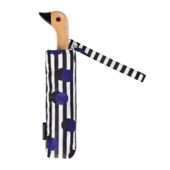 Original Duckhead Parapluie à manche Tête de Canard - Polka Stripe > Femme Parapluies|Parapluies