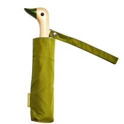 Original Duckhead Parapluie à manche Tête de Canard - Olive > Femme Parapluies|Parapluies