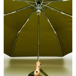 Original Duckhead Parapluie à manche Tête de Canard - Olive > Femme Parapluies|Parapluies