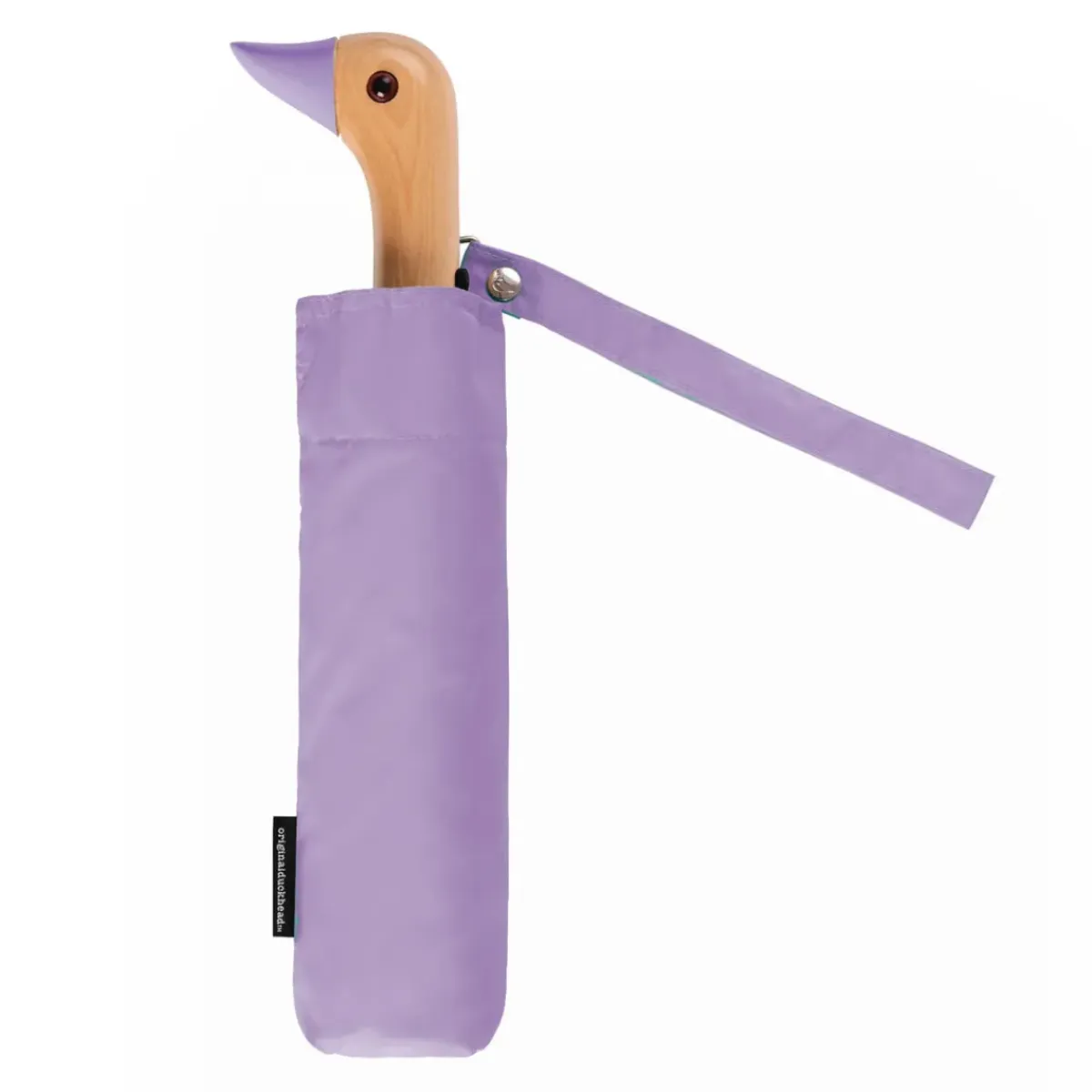 Original Duckhead Parapluie à manche Tête de Canard - Lilas > Femme Parapluies|Parapluies