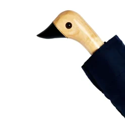 Original Duckhead Parapluie à manche Tête de Canard - Bleu Marine > Femme Parapluies|Parapluies