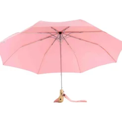 Original Duckhead Parapluie à manche Tête de Canard - Rose > Femme Parapluies|Parapluies