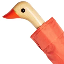 Original Duckhead Parapluie à manche Tête de Canard - Orange Peach > Femme Parapluies|Parapluies