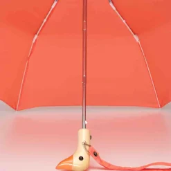 Original Duckhead Parapluie à manche Tête de Canard - Orange Peach > Femme Parapluies|Parapluies