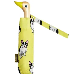 Original Duckhead Parapluie à manche Tête de Canard - Bouledogue français - Coucou Suzette > Femme Parapluies|Parapluies
