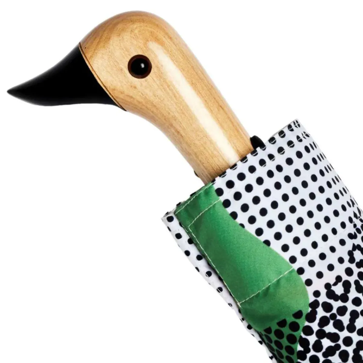 Original Duckhead Parapluie à manche Tête de Canard - Dots > Femme Parapluies|Parapluies