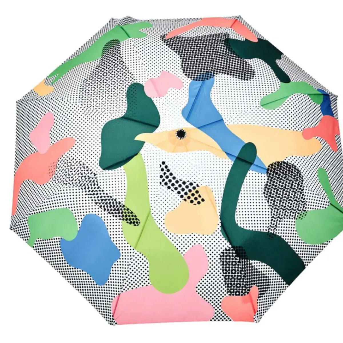 Original Duckhead Parapluie à manche Tête de Canard - Dots > Femme Parapluies|Parapluies