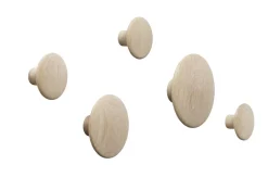 Muuto Patère The Dots - Chêne Naturel > Porte-manteaux & Patères