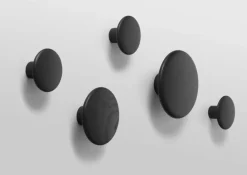 Muuto Patère The Dots - Noir > Porte-manteaux & Patères