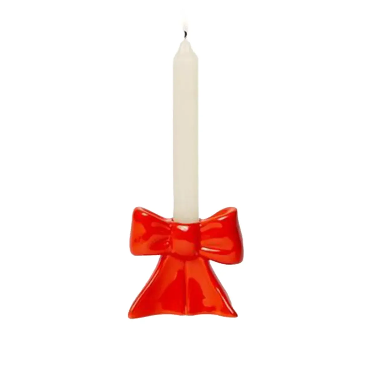 DOIY Petit bougeoir Nud - Rouge > Bougies, Bougeoirs Et Allumettes