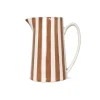 Sélectionné par Fleux Pichet Rayure Marron > Carafes & Verres