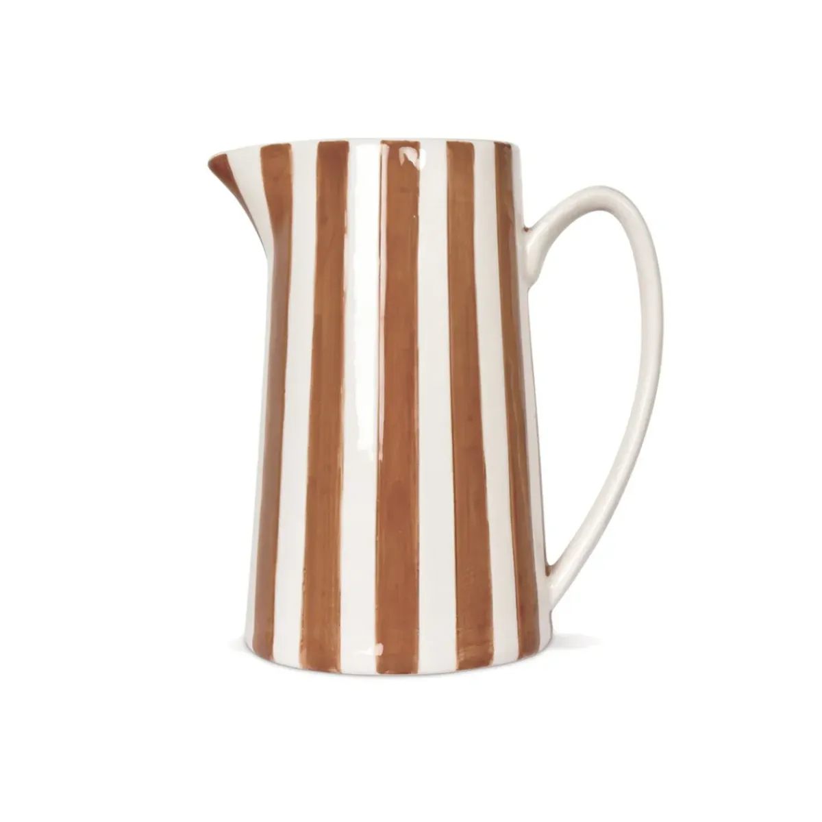 Sélectionné par Fleux Pichet Rayure Marron > Carafes & Verres