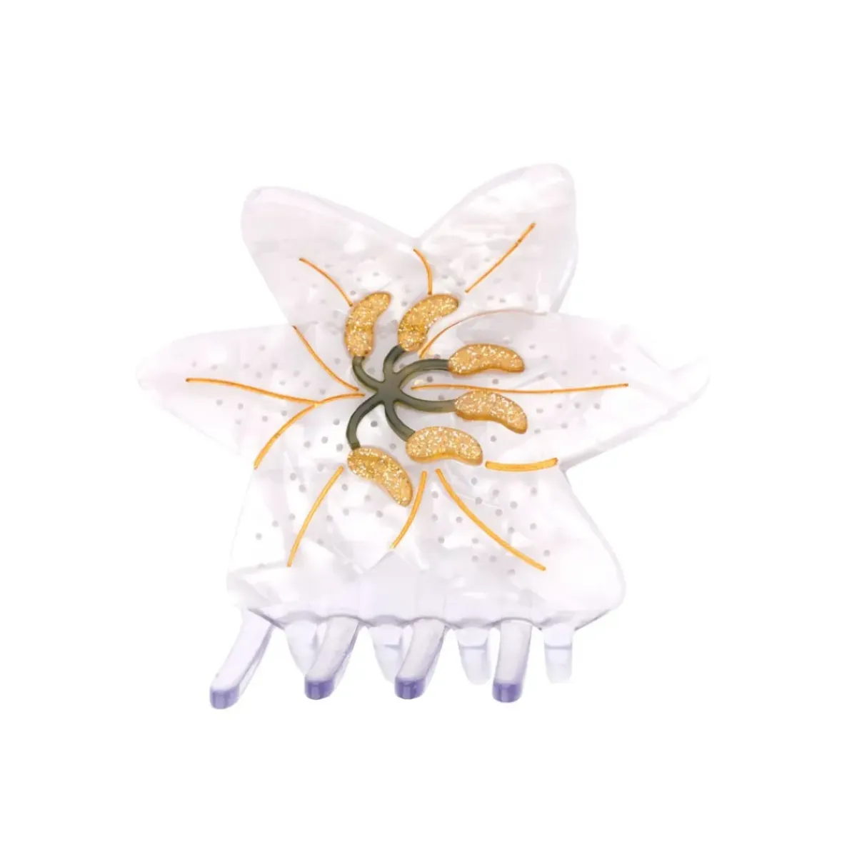 Coucou Suzette Pince A Cheveux Lys > Recyclé|Accessoires Cheveux