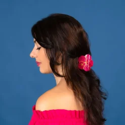 Coucou Suzette Pince à Cheveux Hibiscus > Recyclé|Accessoires Cheveux