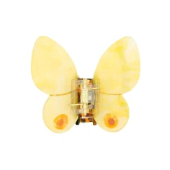 Coucou Suzette Pince à Cheveux Papillon - Jaune > Fabriqué En Europe|Accessoires Cheveux