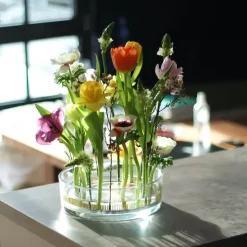 Sélectionné par Fleux Pique à fleurs cercle Kenzan - Ø 20 cm - Noir Cuivré > Vases