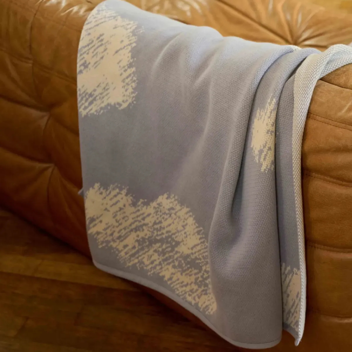 Season Paper Plaid Somewhere - 180 x 120 cm > Fabriqué En France|Textile