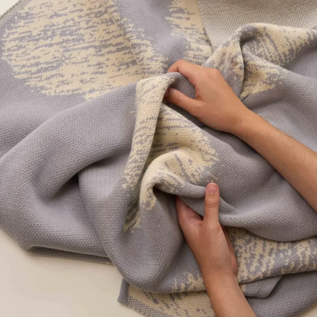 Season Paper Plaid Somewhere - 180 x 120 cm > Fabriqué En France|Textile