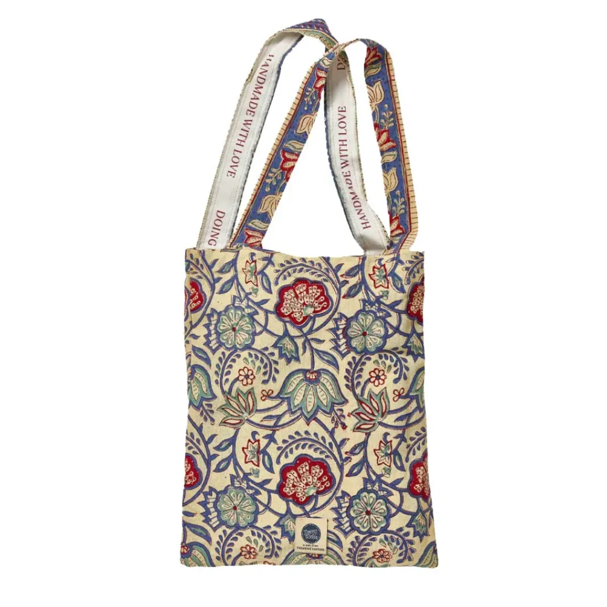 Doing Goods Plaid + Tote-bag Bluebell > Textile|Linge De Lit