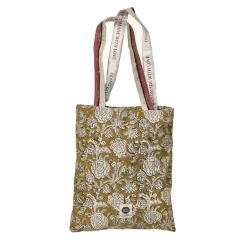 Doing Goods Plaid + Tote-bag Botanical > Textile|Linge De Lit