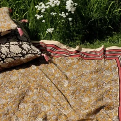 Doing Goods Plaid + Tote-bag Botanical > Textile|Linge De Lit