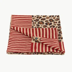 Doing Goods Plaid + Tote-bag Léopard > Textile|Linge De Lit