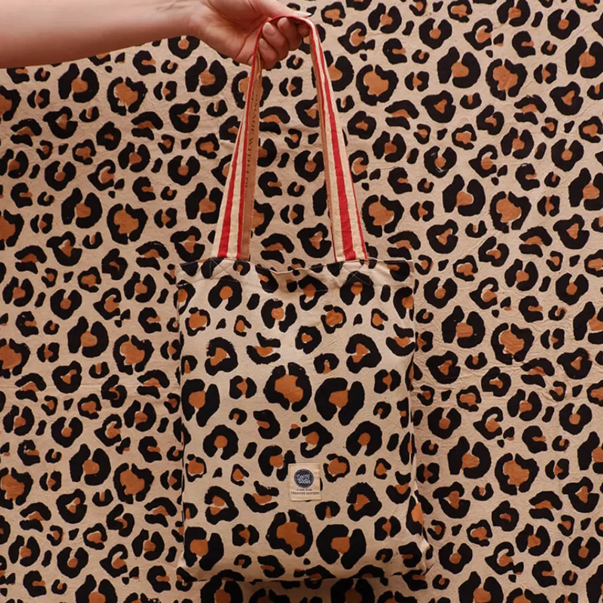 Doing Goods Plaid + Tote-bag Léopard > Textile|Linge De Lit
