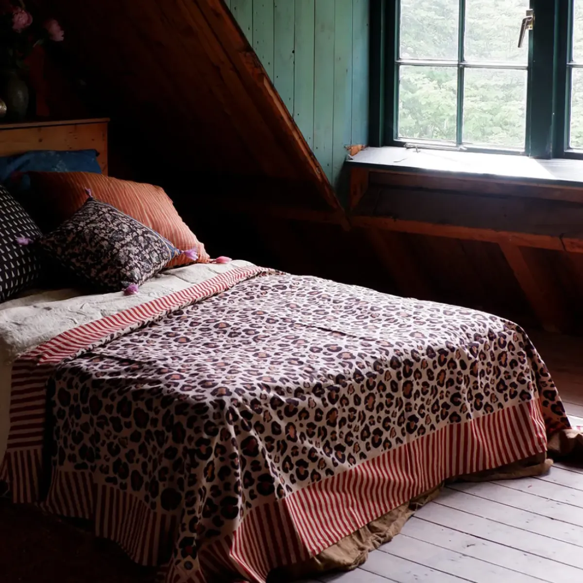 Doing Goods Plaid + Tote-bag Léopard > Textile|Linge De Lit
