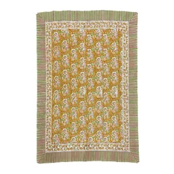 Doing Goods Plaid + Tote-bag Marigold > Textile|Linge De Lit