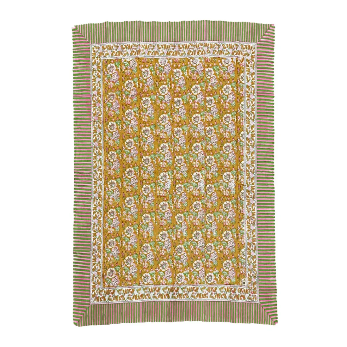 Doing Goods Plaid + Tote-bag Marigold > Textile|Linge De Lit