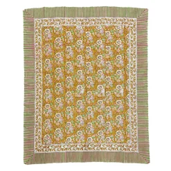 Doing Goods Plaid + Tote-bag Marigold > Textile|Linge De Lit