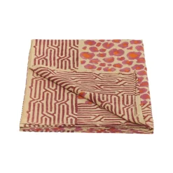 Doing Goods Plaid + Tote-bag Pink Léopard > Textile|Linge De Lit