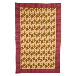 Doing Goods Plaid + Tote-bag Powder Tiger > Textile|Linge De Lit