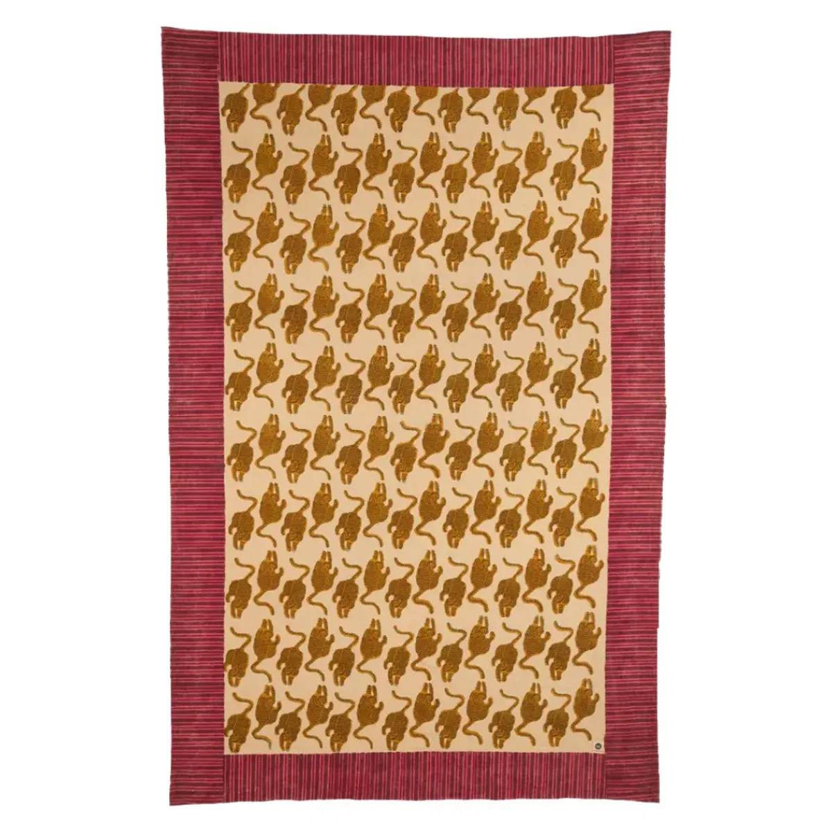 Doing Goods Plaid + Tote-bag Powder Tiger > Textile|Linge De Lit