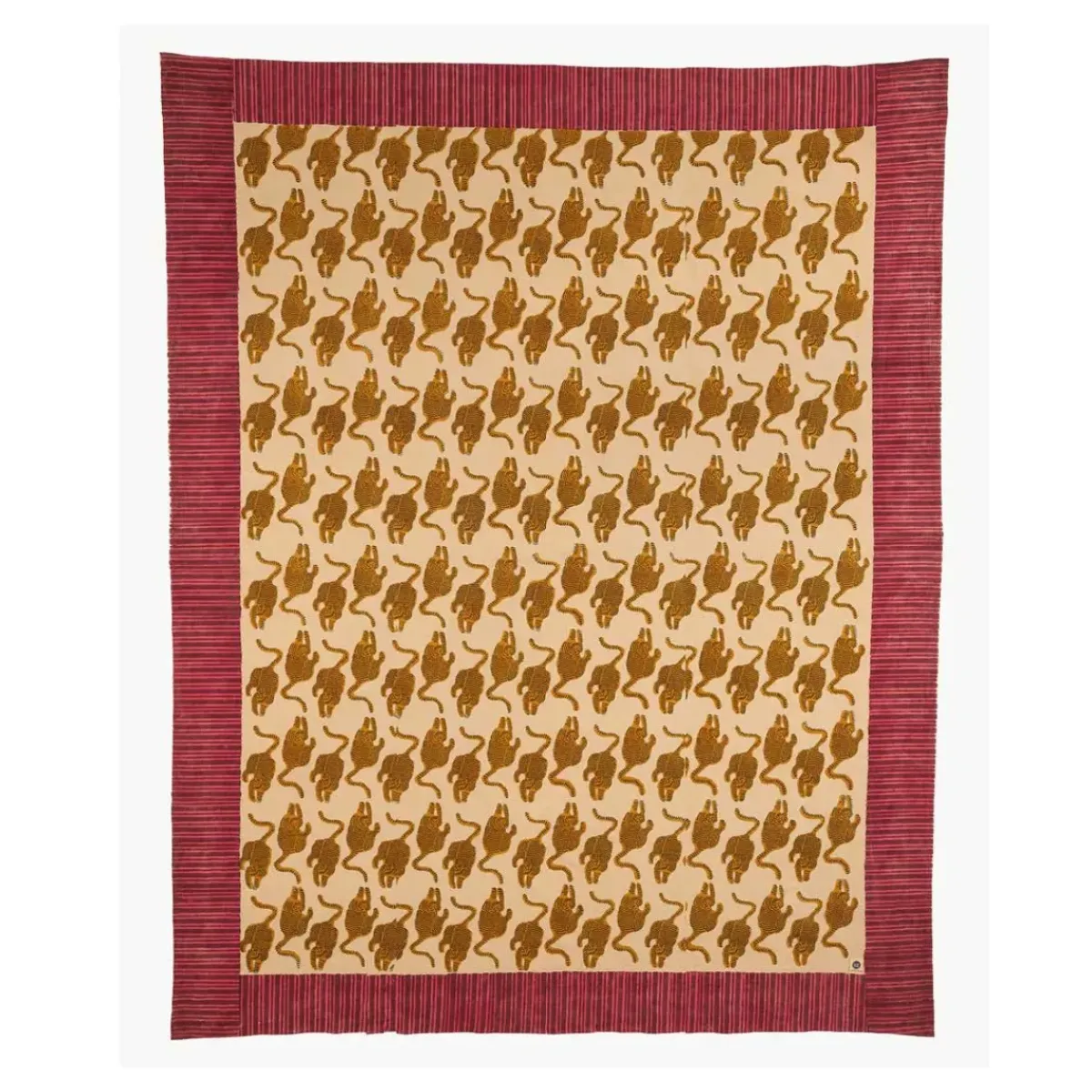 Doing Goods Plaid + Tote-bag Powder Tiger > Textile|Linge De Lit