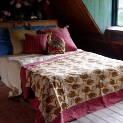 Doing Goods Plaid + Tote-bag Powder Tiger > Textile|Linge De Lit